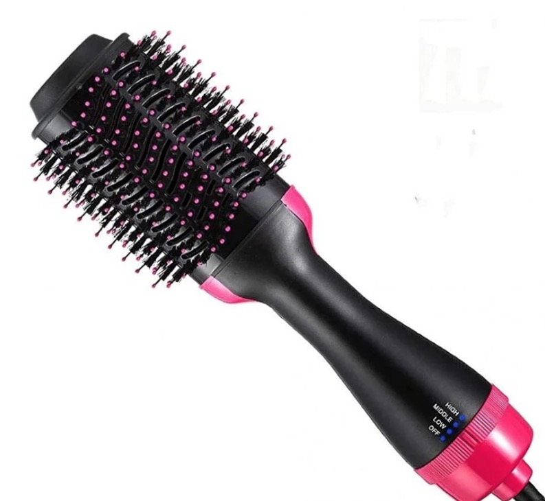 Perie fixa pentru par cu aer cald putere 1000W One Step 3 in 1